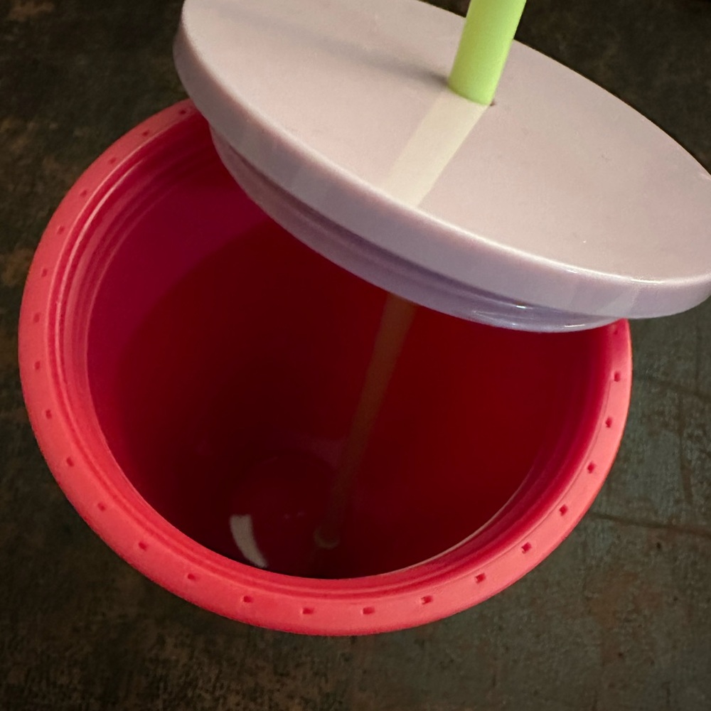 Starbucks Multicolor Striped Tumbler with Straw - Picture 5 of 6